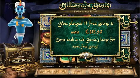 Millionaire Genie : Aladin.